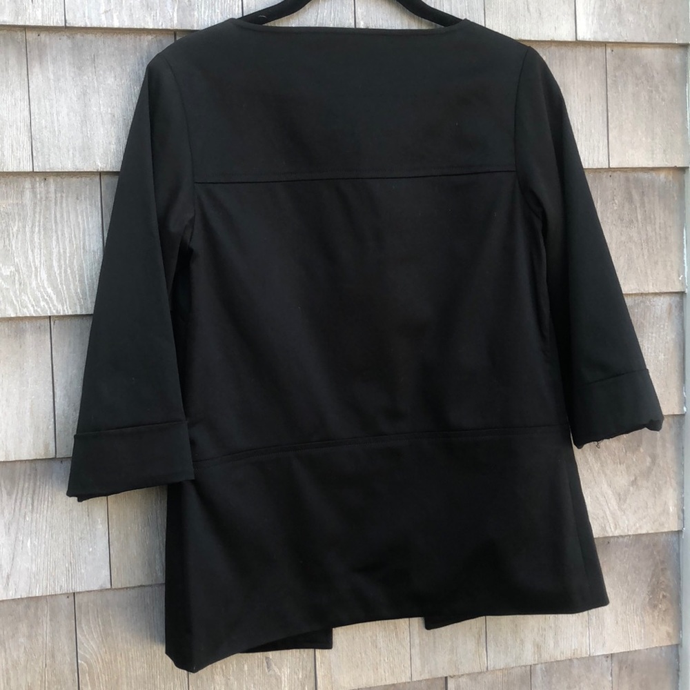 NWOT Modern collarless blazer jacket - Picture 3 of 3
